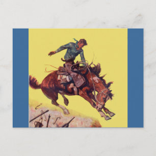 Cartão Postal Pendure no Cowboy