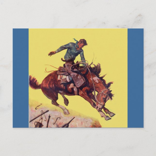 Cartão Postal Pendure no Cowboy (Frente)