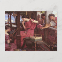 Cartão Postal Penelope e Suitors