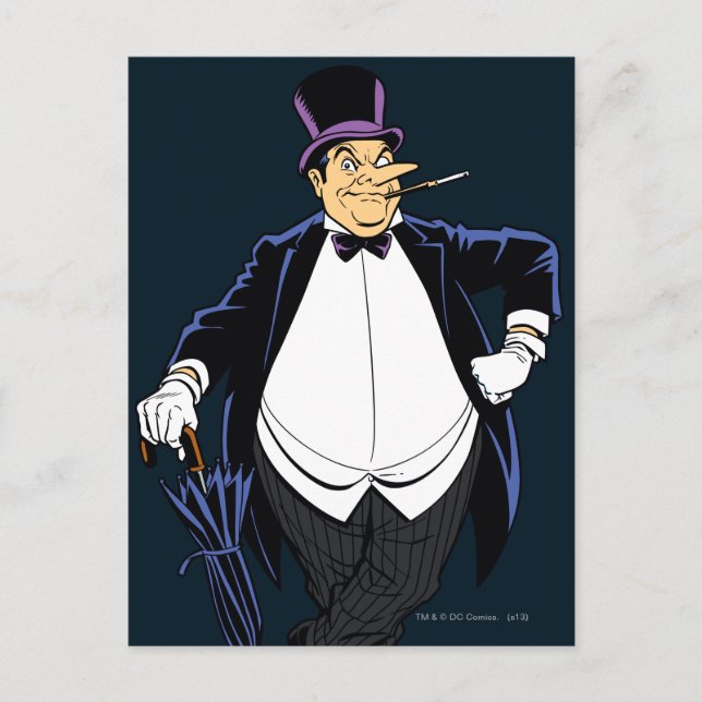 Cartão Postal Penguin (Frente)