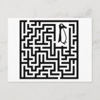 Penguin Postcard Maze por Piada App Tv Tm