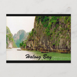 Cartão Postal penhascos halong