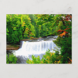 Cartão Postal Península Superior Tahquamenon Cai