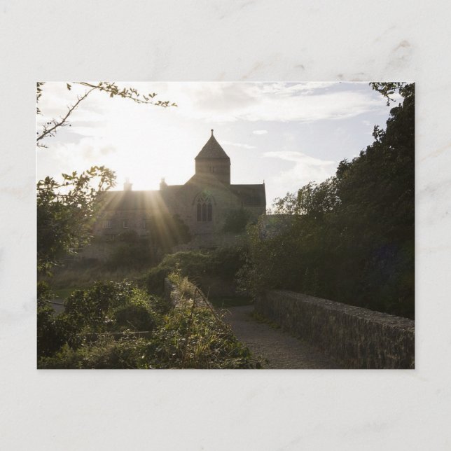 Cartão Postal Penmon Priory (Frente)