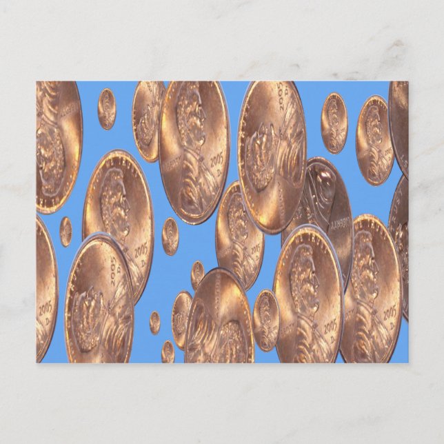 Cartão Postal Pennias do céu (Frente)