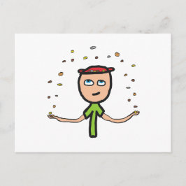 Cartão Postal Pennies do Céu