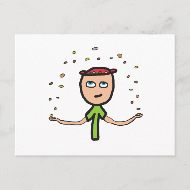 Cartão Postal Pennies do Céu (Frente)