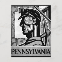 Pennsylvania Coal Poster WPA 1938