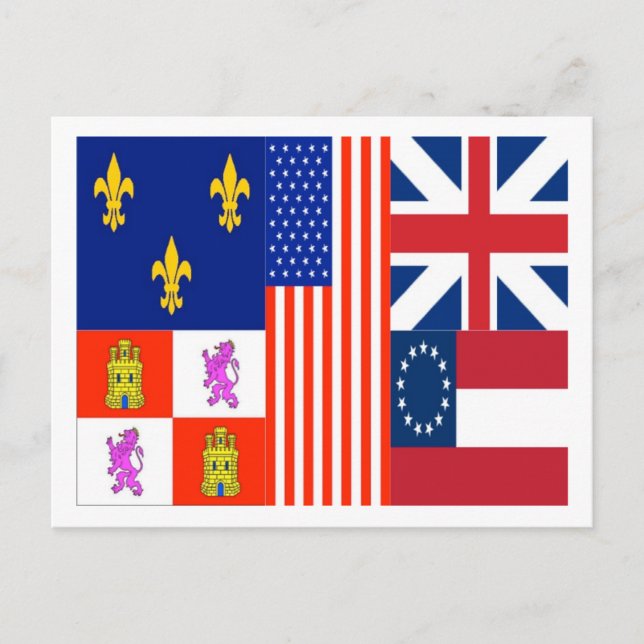 Cartão Postal Pensacola Flag (Frente)