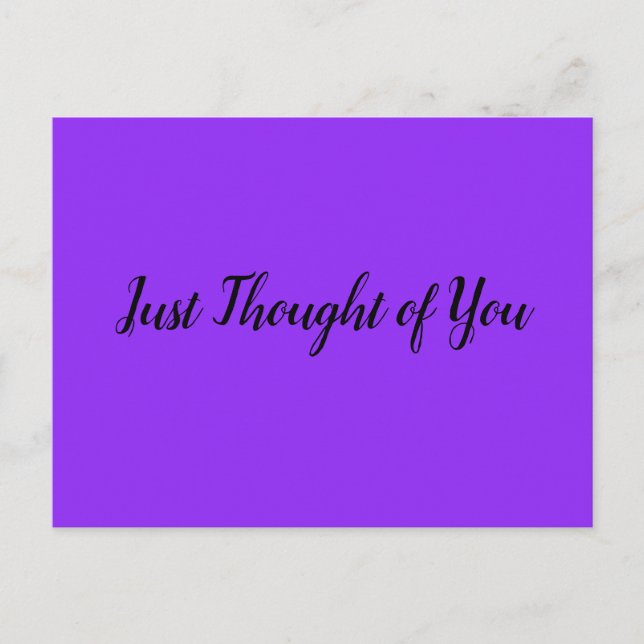 Cartão postal - Pensado: Liberte o Estresse. (Frente)