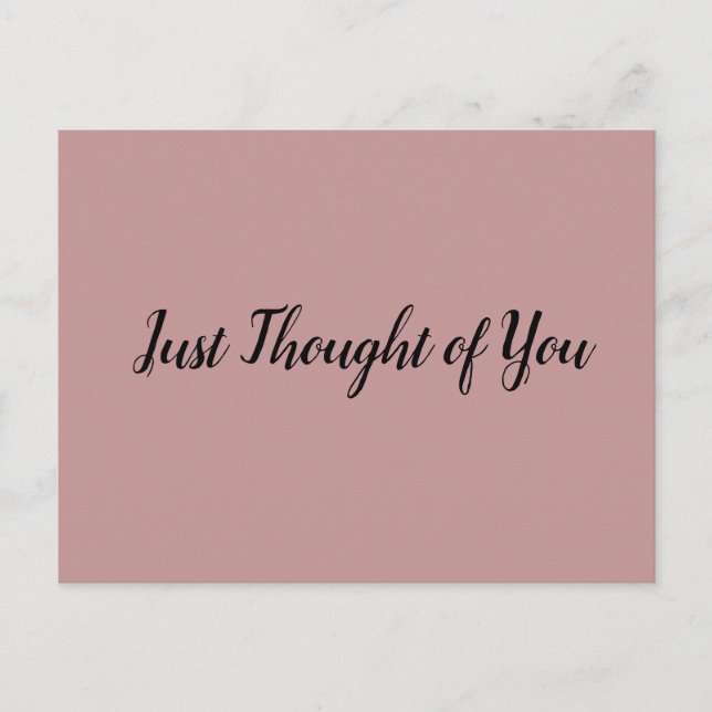 Cartão postal - Pensamento: Amanhã é um novo dia. (Frente)