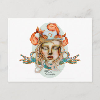 Cartão Postal _Pensamentos como Fishes_