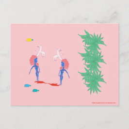 Cartão Postal Pensamentos Numéricos