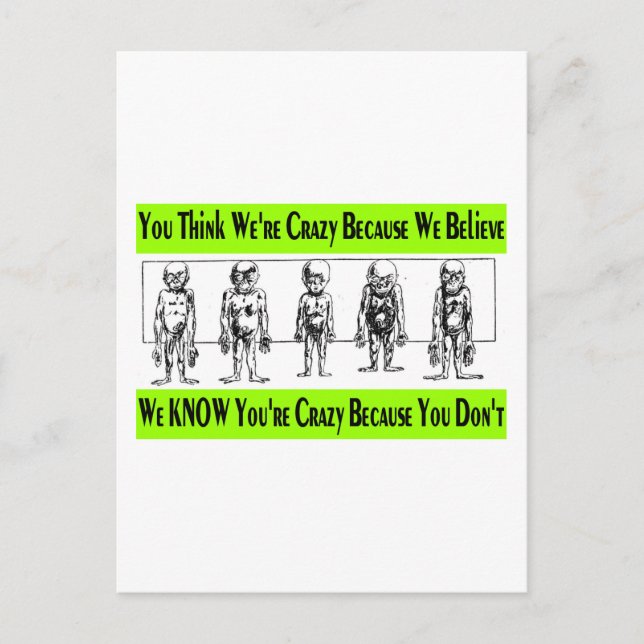 Cartão Postal Pensamos (Frente)