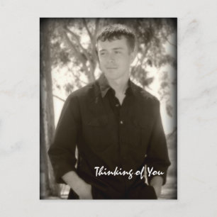 Cartão Postal Pensando em sua saudação