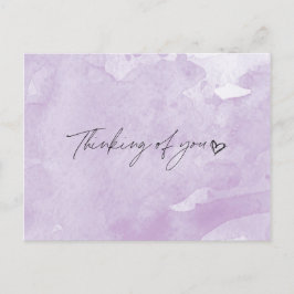 Cartão Postal Pensando em você