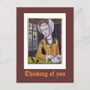 Cartão Postal Pensando em você