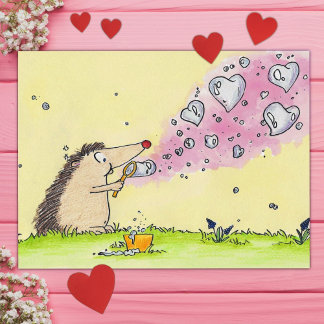 Cartão Postal Pensando em você