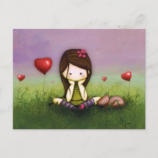 Cartão Postal Pensando em você