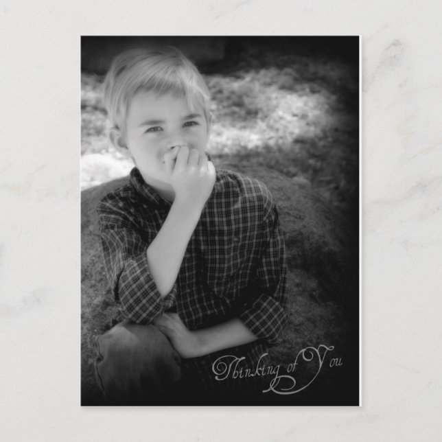 Cartão Postal Pensando em você (Frente)