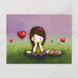Cartão Postal Pensando em você
