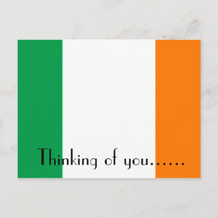 CARTÃO POSTAL PENSANDO EM VOCÊ IRLANDA