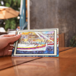 Cartão Postal Pensando em Você – Saudações do Cais