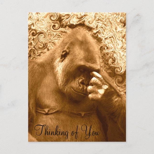 Cartão Postal Pensando no You_Postcard (Frente)
