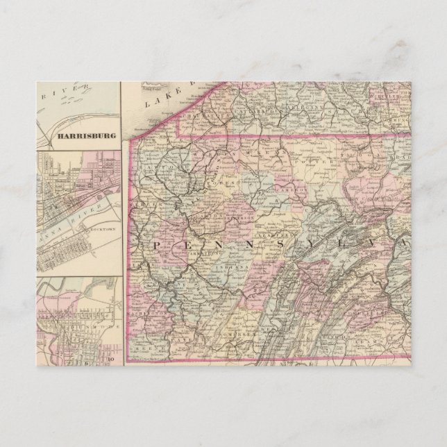 Cartão Postal Pensilvânia 4 (Frente)