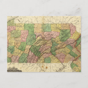 Cartão Postal Pensilvânia e Nova Jersey 2