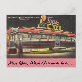 Cartão Postal Pensilvânia, Tops Diner