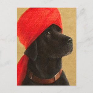 Cartão Postal Pensive Maharaja 2010