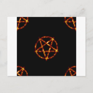 Cartão Postal pentagrama