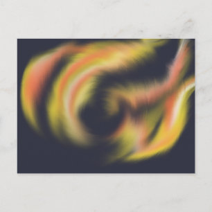 Cartão Postal Pentecostes Espírito Santo Fogo Culto Arte Crist