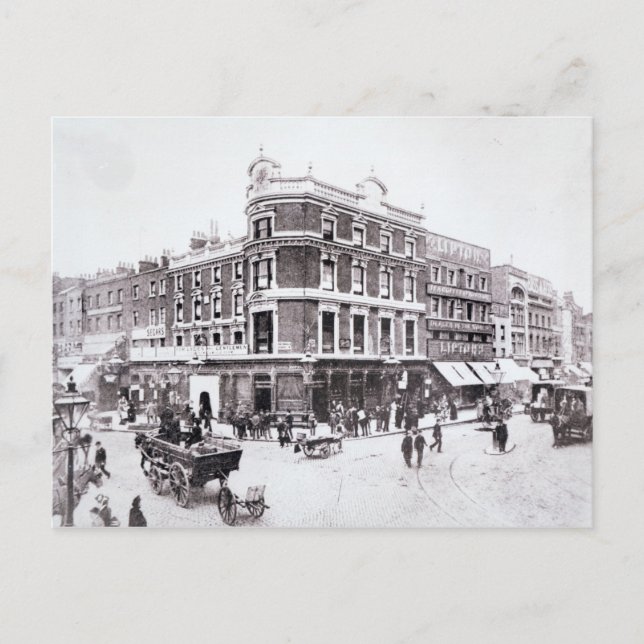 Cartão Postal Pentonville Road, Islington, Londres (Frente)