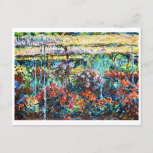 Cartão Postal Peonies, 1887 Claude Monet legal, velho, mestre