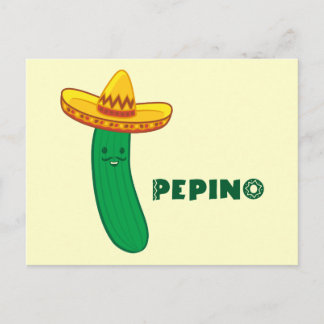 Cartão Postal Pepino