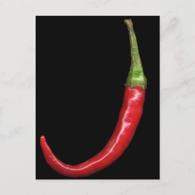 Cartão Postal Pepper quente (Frente)