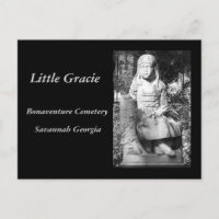 Pequena Gracie no Cemitério Bonaventure
