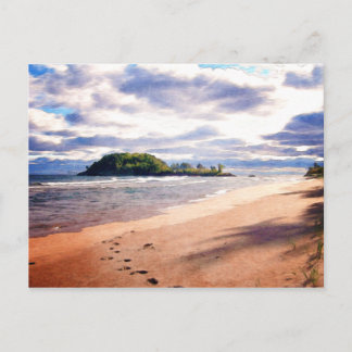 Cartão Postal Pequena ilha Presa