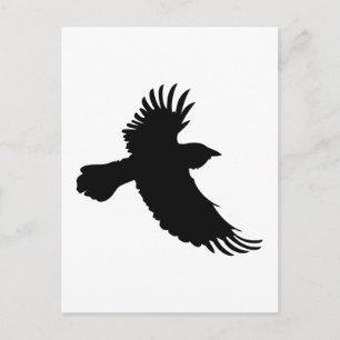 CARTÃO POSTAL PEQUENA RAVEN