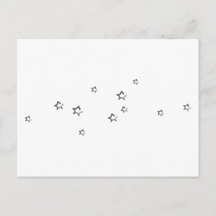 Cartão Postal Pequenas estrelas