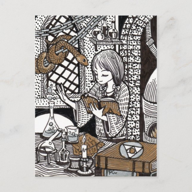 Cartão Postal Pequeno Alquimista (Frente)