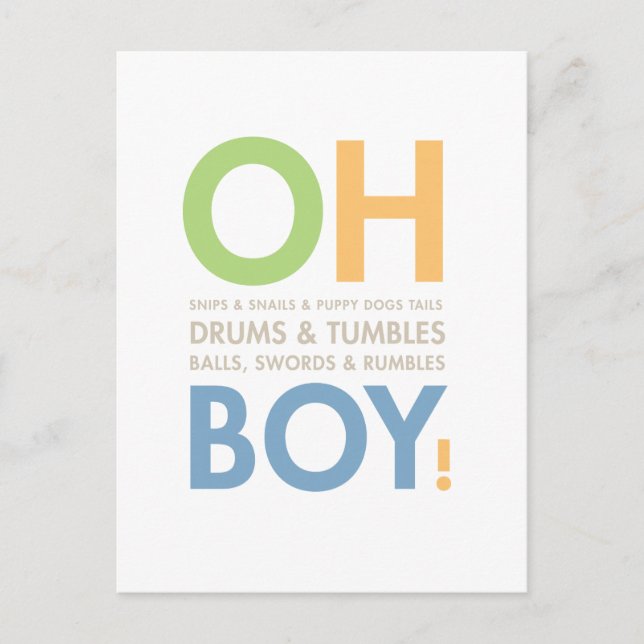 Cartão Postal Pequeno Chá de Convocação Caipiras e Caracóis (Frente)