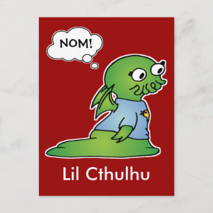 Cartão Postal Pequeno Cthulhu
