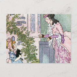 Cartão Postal Pequeno Gatinho Preto