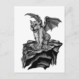 Cartão Postal Pequeno Golem Gargula