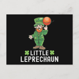 Cartão Postal Pequeno Leprechaun - Ruas. Dia dos Patricões