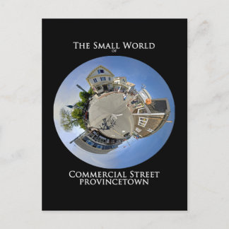 Cartão Postal Pequeno Mundo da Província Comercial de Rua