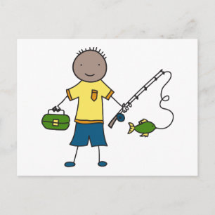 Cartão Postal Pequeno Pescador